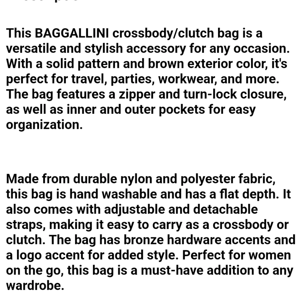 Baggallini Crossbody Purse - Picture 5 of 7